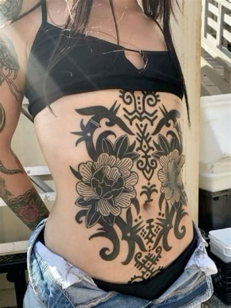 Pin On Stomach Tattoos Pin On Stomach Tattoos