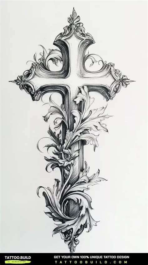 Pin On Tattoos Cross Tattoo Cross Drawing Cross Tattoo Designs