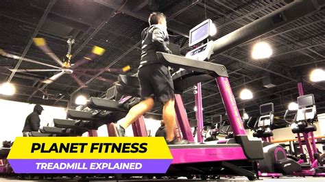 Planet Fitness Treadmill How To Use It Treadmill Workouts Youtube