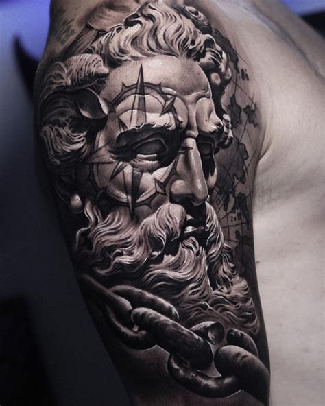 Poseidon Tattoos Meanings Tattoo Designs Ideas In 2021 Poseidon