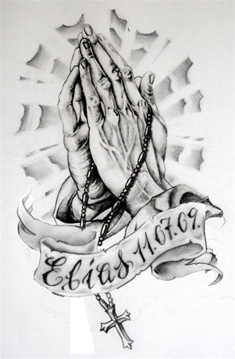Praying Hands Tattoo Drawing: Inspiring Design Ideas
