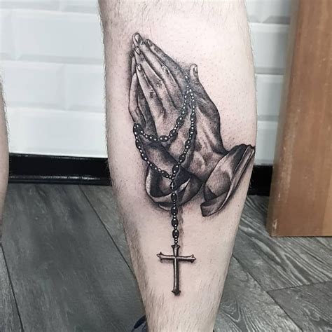 Praying Hands Rosary Tattoo: Meaning & Design Ideas