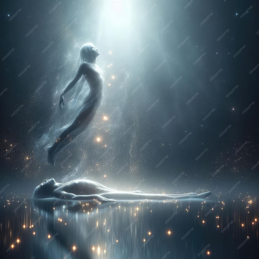 Premium Ai Image Moment Of Death Whre The Soul Leave The Body Vessel