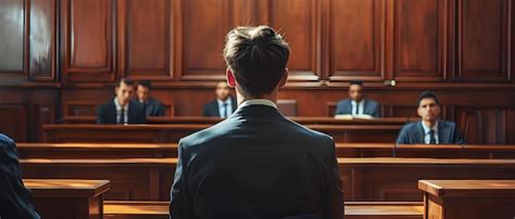 Premium Photo Man In Courtroom Facing Justice Concept Law And Order Premium Photo Man In Courtroom Facing Justice Concept Law And Order
