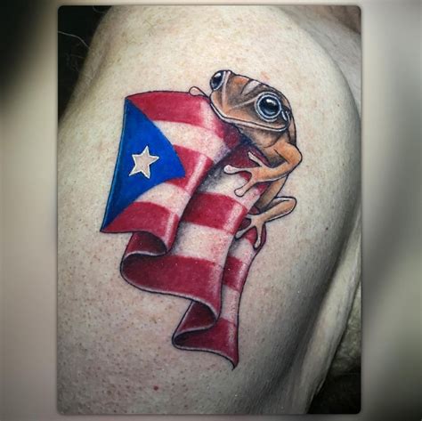 Puerto Rican American Flag Tattoos: Meaning & Designs