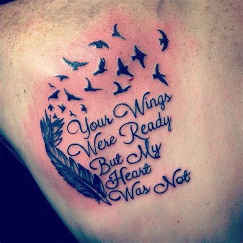 Que Barton Half Sleeve Tattoo Your Wings Were Ready But My Heart Was Not Memorialtattoo Halfsleeve Armtattoo Newtattoo Tattoo Atl Instagram