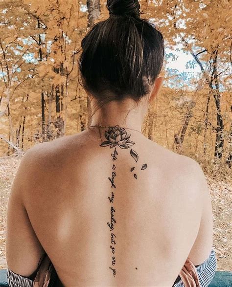 Inspiring Back Tattoo Quotes to Express Your Story