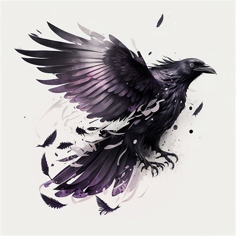 Stunning Raven Tattoo Ideas for Bird Lovers