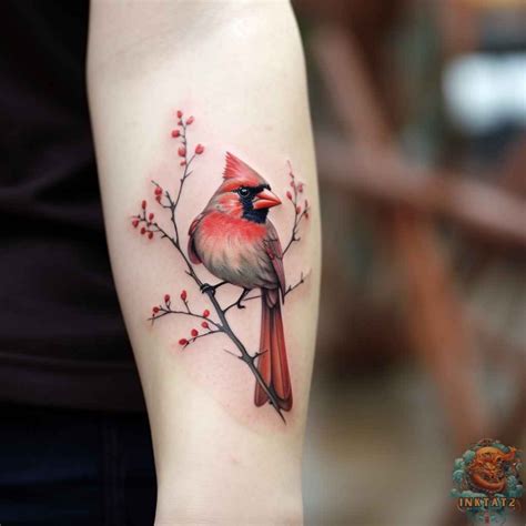 Stunning Red Cardinal Bird Tattoo Ideas & Meanings