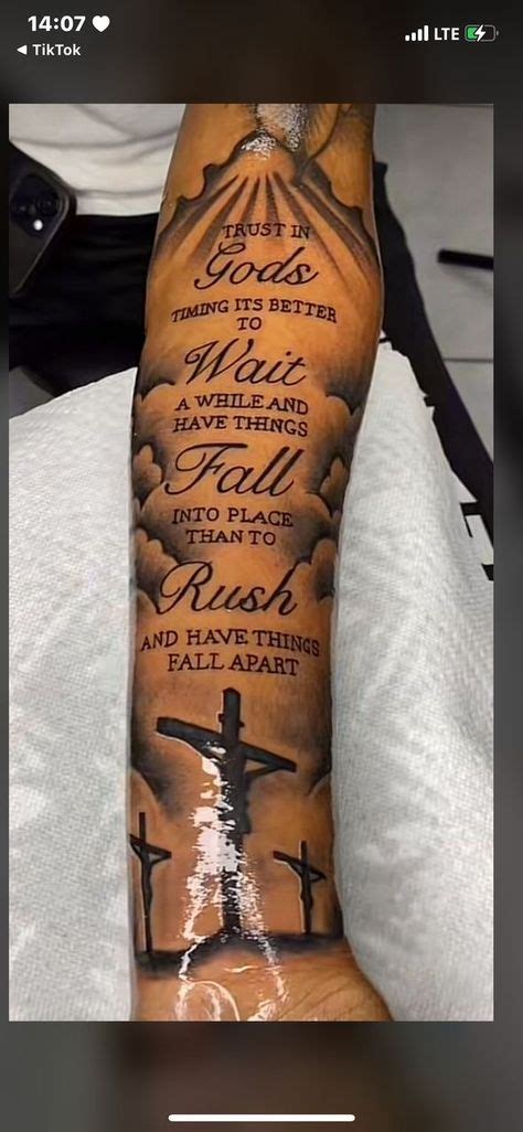 Religious Forearm Tattoo Printable Computer Tools