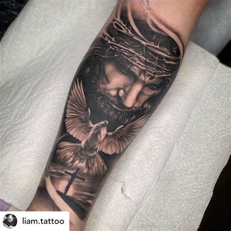 Religious Jesus Tattoo