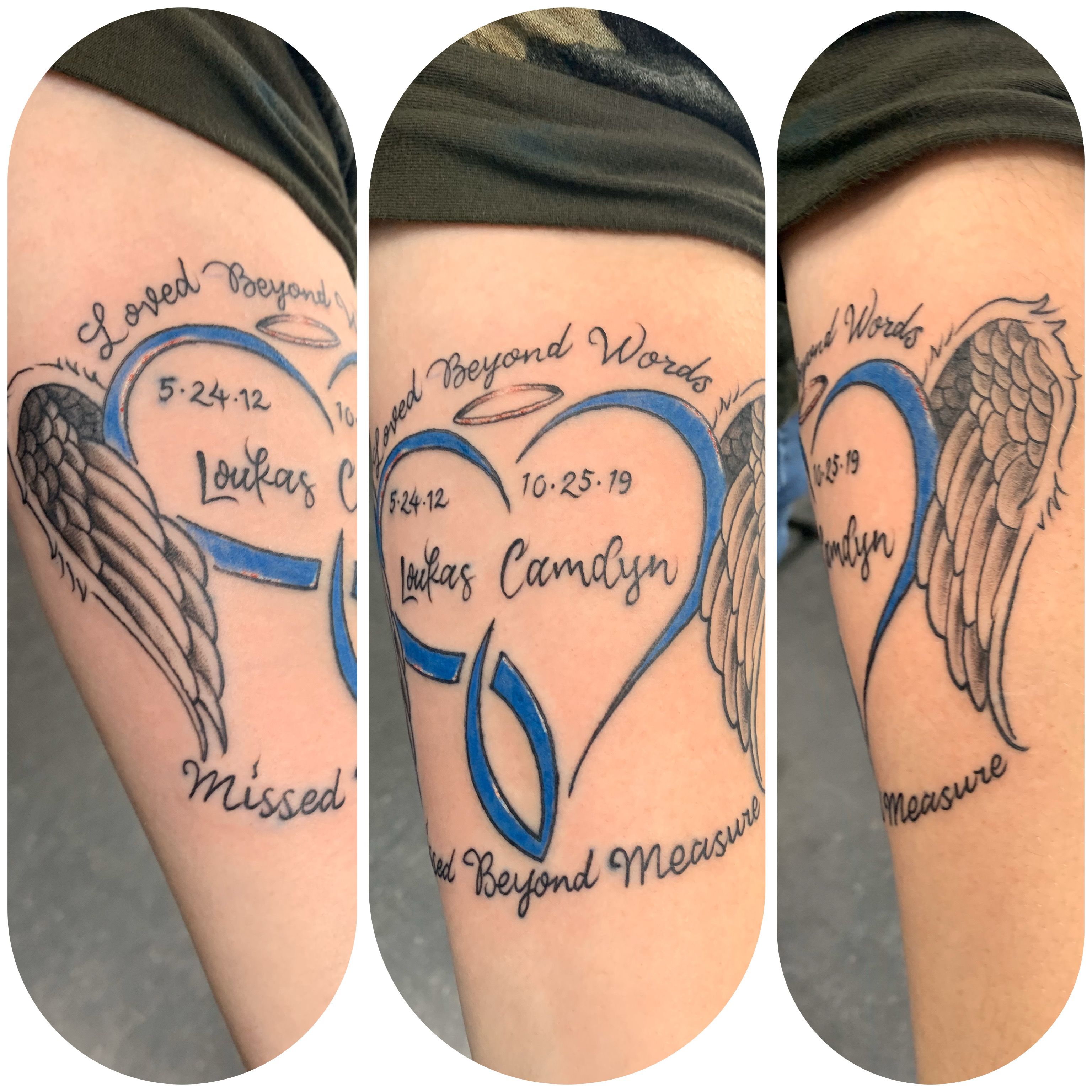 Remembrance Tattoos For Son: Honoring Your Child's Memory