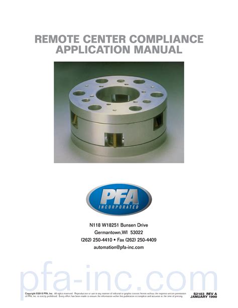 Remote Center Compliance Application Manual Remote Center Compliance