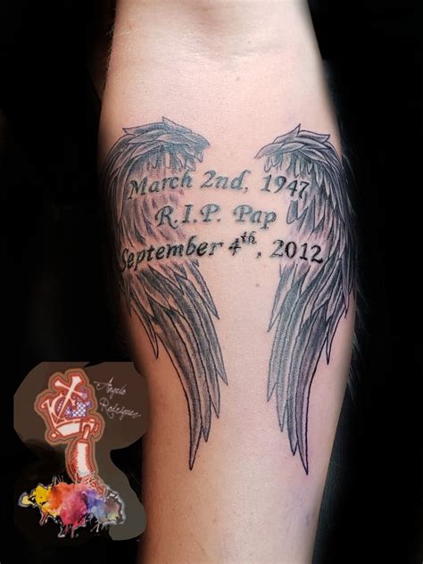 Rip Angel Wings Tattoos: Stunning Designs & Meanings