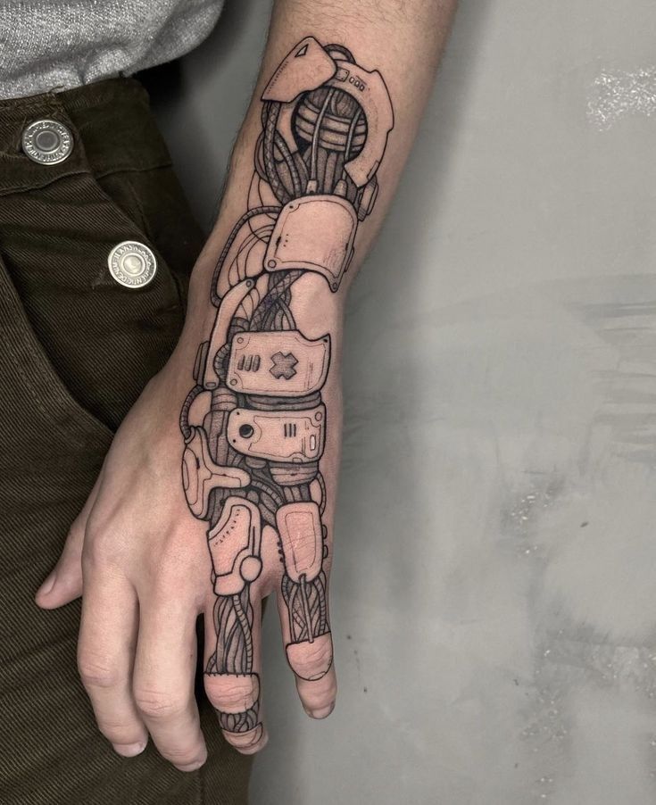 Robot Tattoo Robot Tattoo Sleeve Robot Tattoo Leg Robot Tattoo