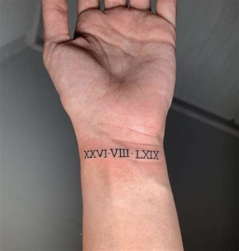 Roman Numeral Wrist Tattoo Designs Ideas And Meaning Tattoos For You Roman Numeral Wrist Tattoo Designs Ideas And Meaning Tattoos For You