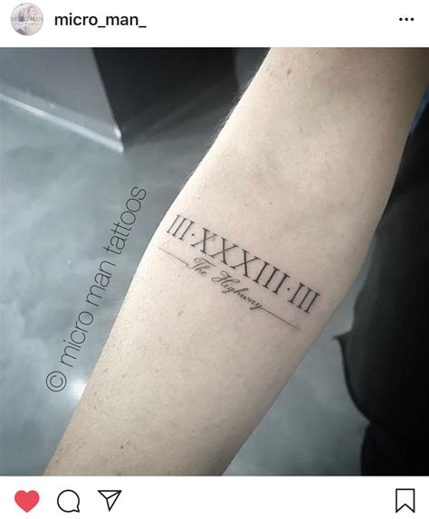 Roman Numerals Date Tattoo Best Tattoo Design Ideas Date Tattoos