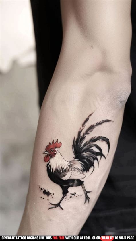 Rooster Tattoos Designs Ideas And Meaning Tattoos For You