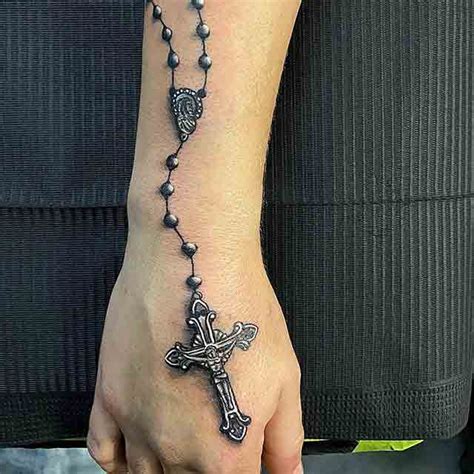Rosary Tattoos On Wrist Rosary Tattoos On Wrist