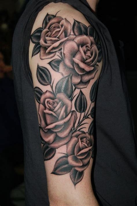 Rose Sleeve Tattoos Designs Ideas And Meaning Tattoos For You