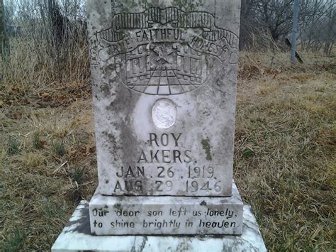 Roy Akers 1919 1946 M Morial Find A Grave