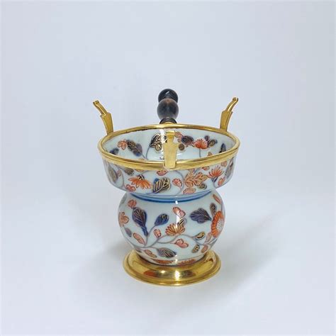 S Vres Sugar Pot With Port Scene Decoration Eighteenth Century