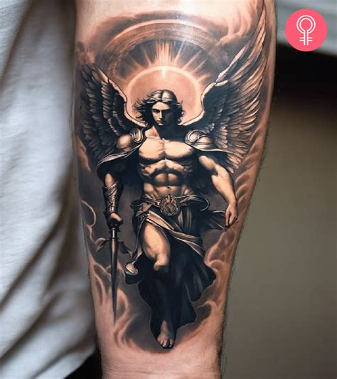 Saint Michael Forearm Tattoo: Stunning Design Ideas