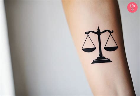 Scales Of Justice Tattoo Meaning