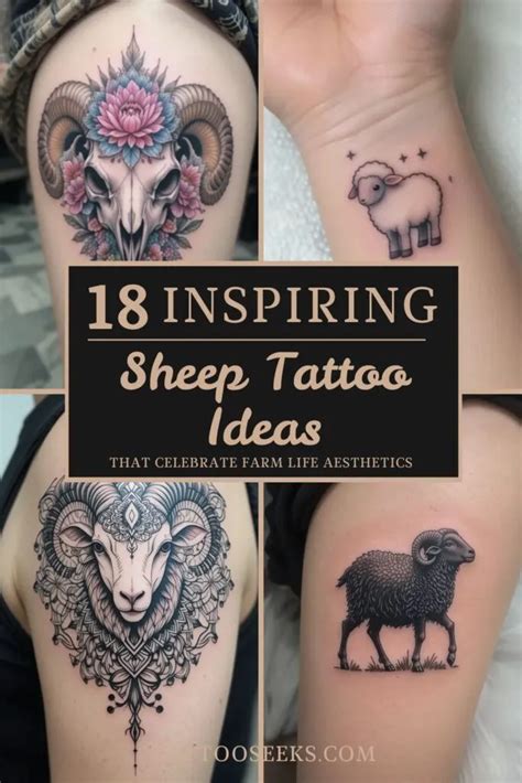 Sheep Tattoo Design Images Sheep Ink Design Ideas Sheep Tattoo