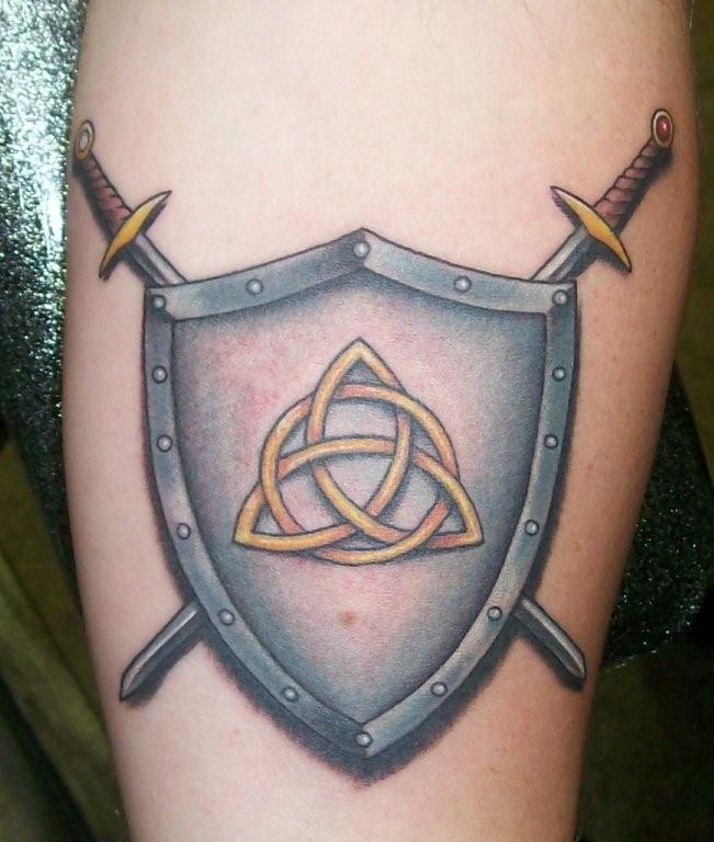 Shield Tattoo Designs Ideas And Meaning Tattoos For You