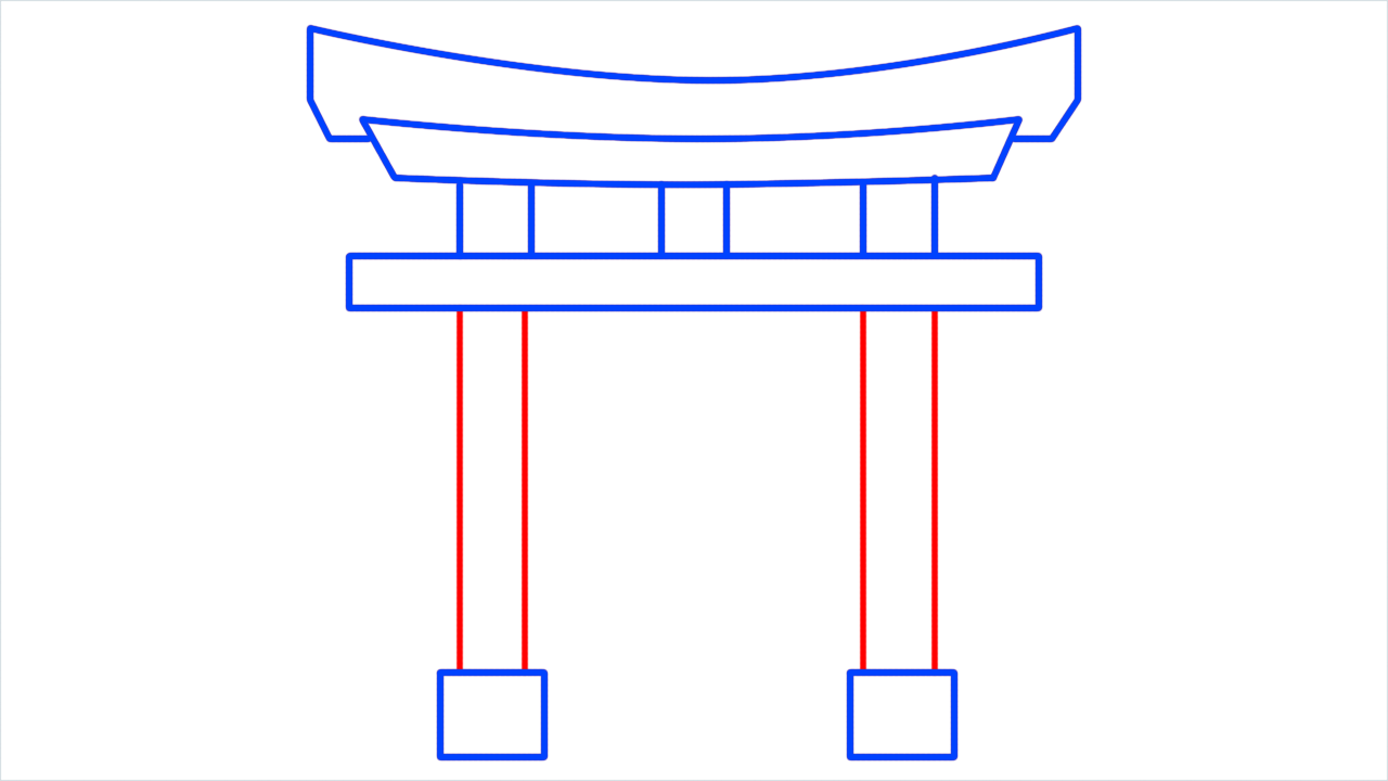 Shinto Shrine Drawing