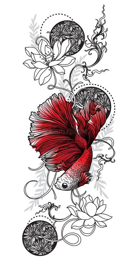 Siamese Fighting Fish Tattoo: Bold Designs & Symbolism Explained