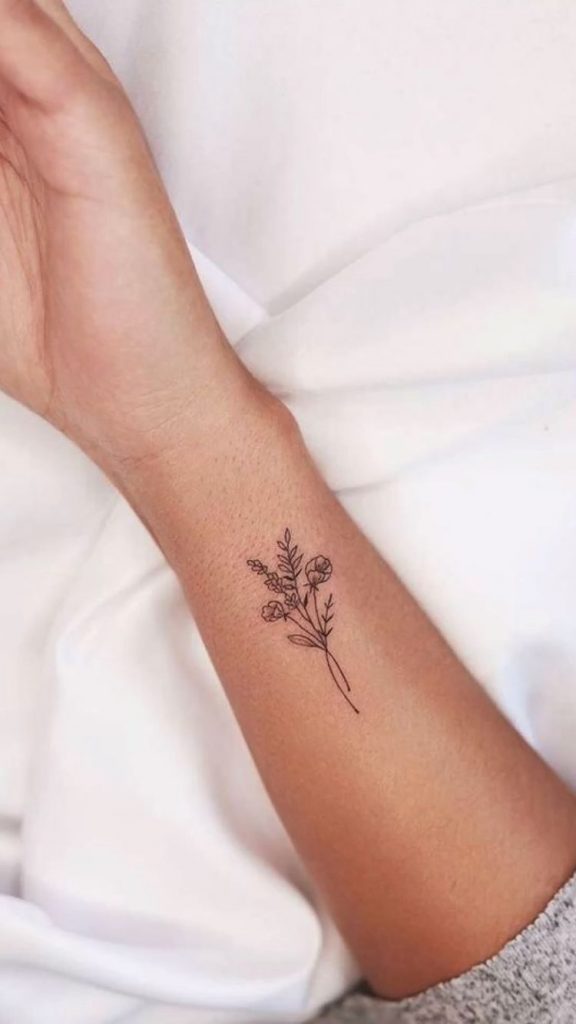 Side Wrist Tattoos For Women