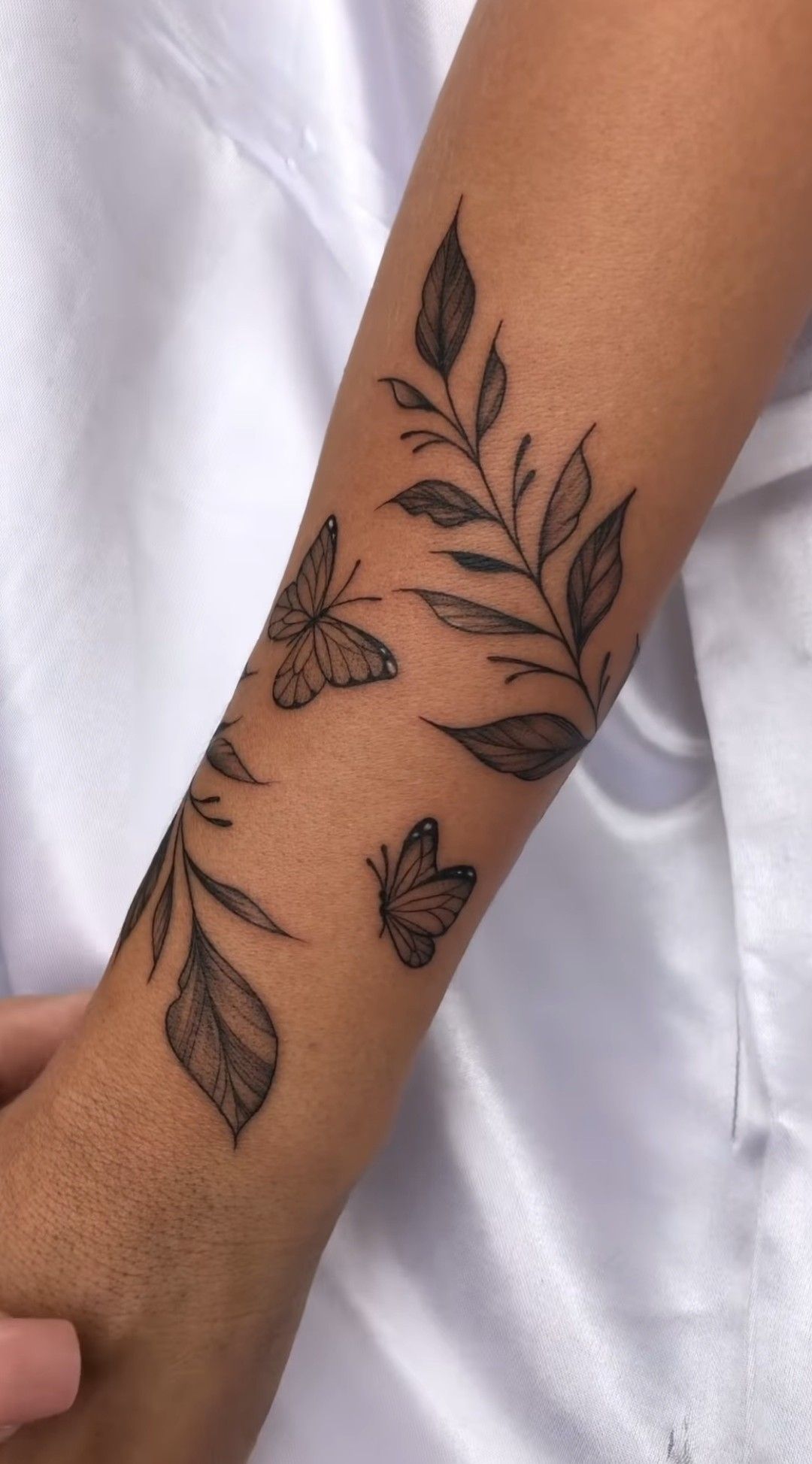 Simple Wrap Around Wrist Tattoo Ideas & Designs