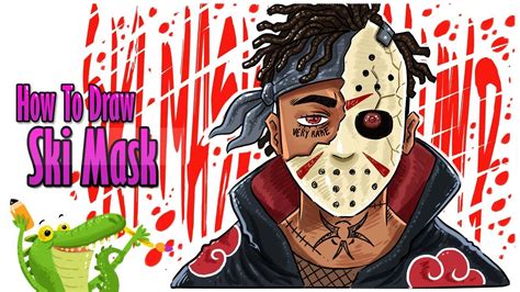 Ski Mask Slump God Drawing See More Ideas About Ski Mask Slumping