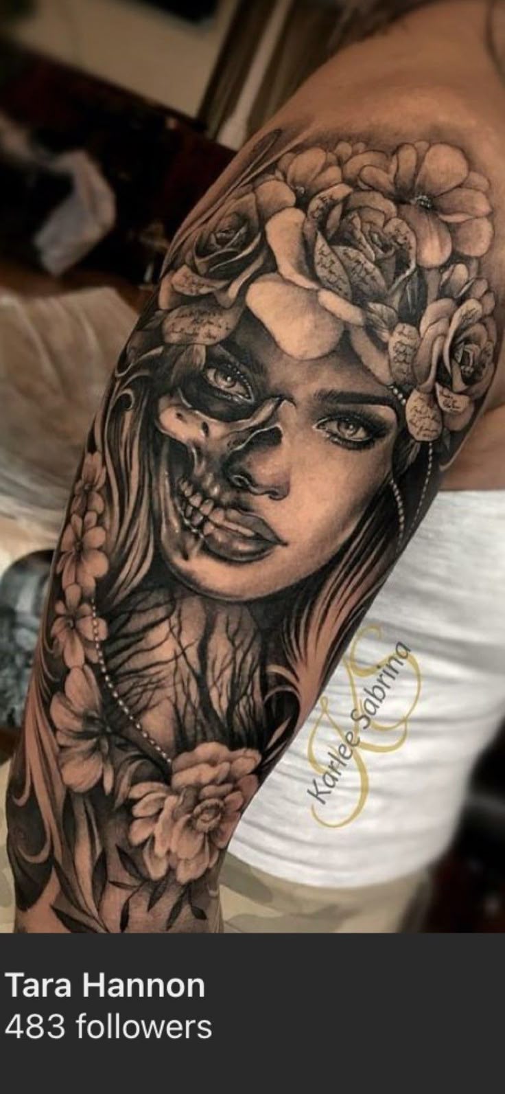 Skull Arm Tattoo Sleeve