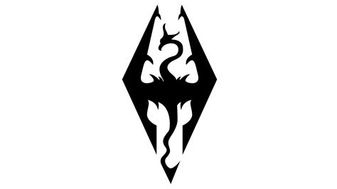 Skyrim Logo And Symbol Meaning History Png Brand