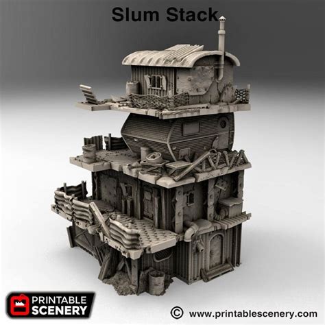 Slum Stacks 28Mm 20Mm 32Mm Brave New Worlds Wasteworld Etsy Slum Stacks 28Mm 20Mm 32Mm Brave New Worlds Wasteworld Etsy