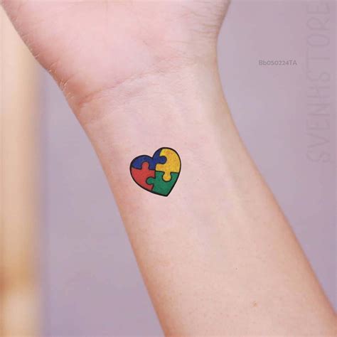 Small Autism Tattoo Ideas: Simple & Meaningful Designs