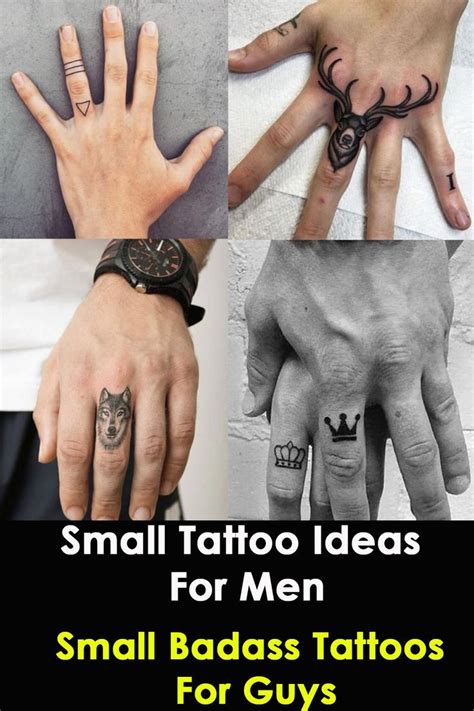 Small Badass Tattoos For Guys: Bold Designs, Big Impact