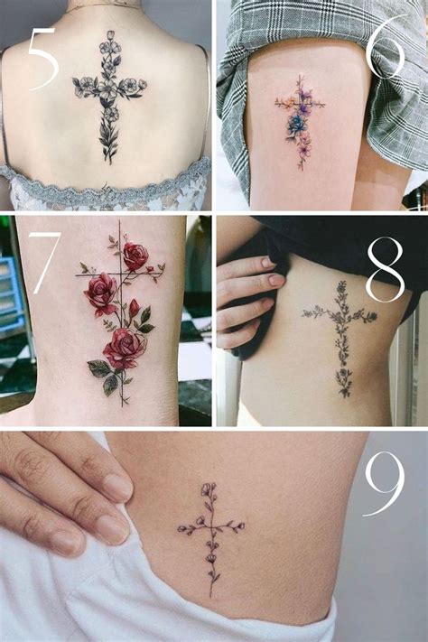 Small Cross Tattoo Ideas For Women