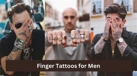 Small Finger Tattoos For Men: Bold Ideas 2023