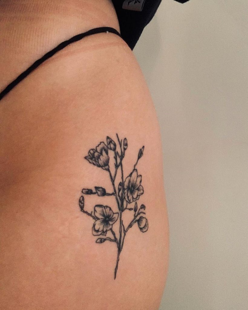 Small Flower Tattoos On Hip Best Flower Site