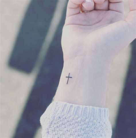Small Wrist Cross Tattoos: Delicate Ink Ideas