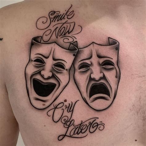 Smile Now Cry Later Fairy Tattoo