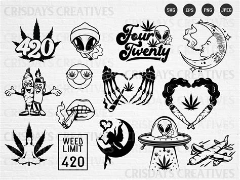 Smoke 420 Tattoo Ideas: Creative Cannabis Designs