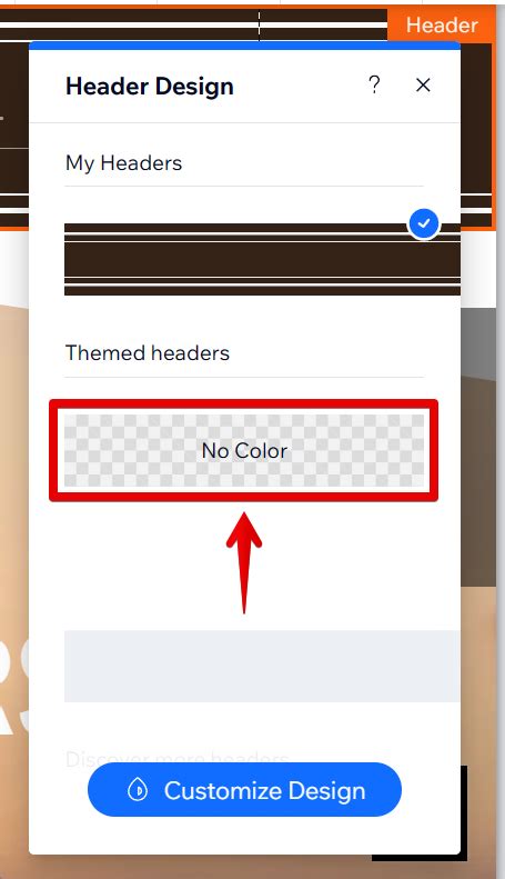 How to Make Snappages Header Background Transparent Easily