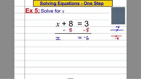 Solving One Step Equations A Step By Step Guide Algebraic Equations Solving One Step Equations A Step By Step Guide Algebraic Equations