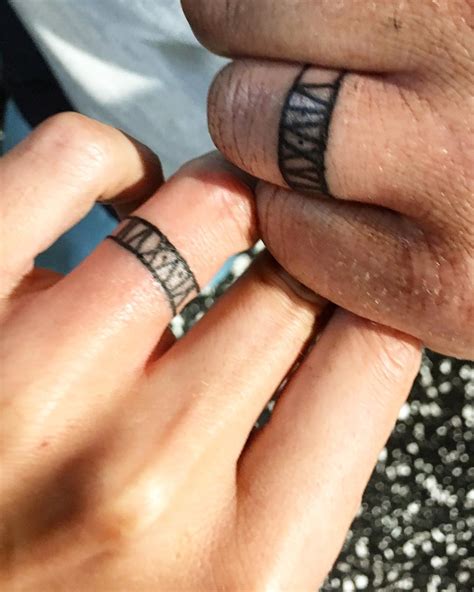 Soulmate Wedding Ring Tattoos: Eternal Love Inked Forever