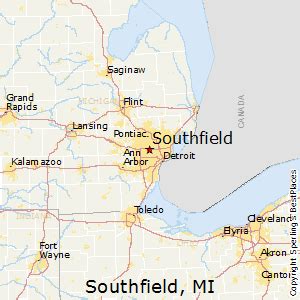 Southfield Michigan Zip Code Map Mdot Detroit Maps Secretmuseum